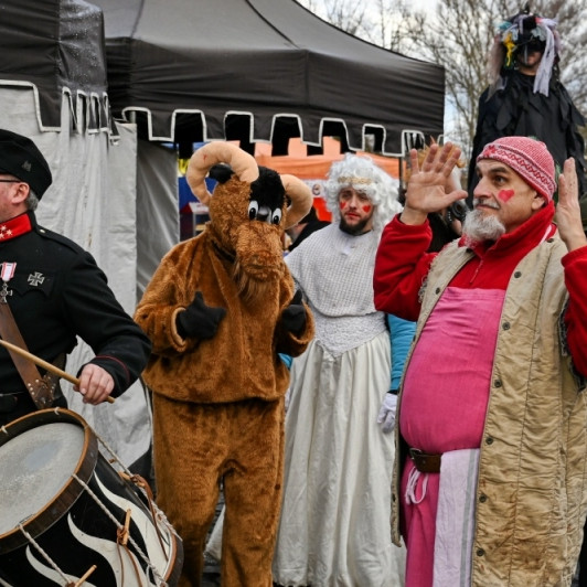Tradiční masopust na Slezskoostravském hradě