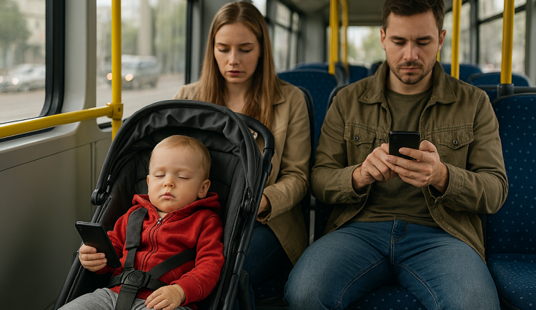 Myslíte si, že mobily patří do rukou malým dětem?