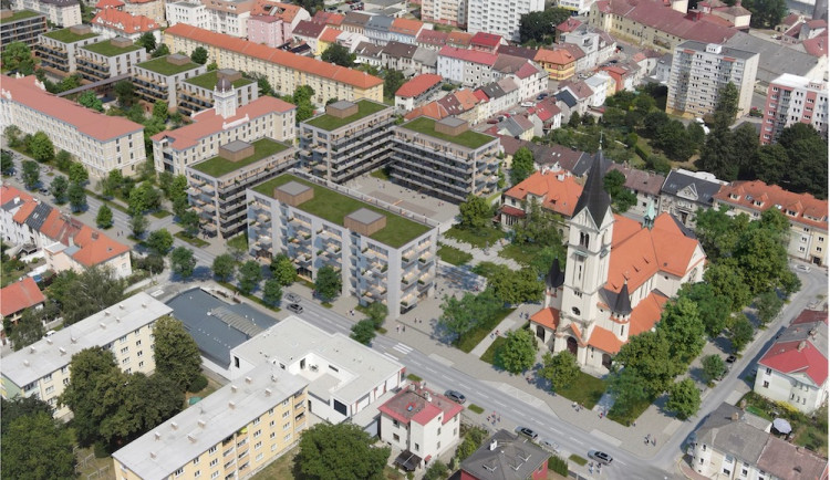 Kraj chce proměnit dolní areál nemocnice. Plánuje stavbu sociálního zařízení a bytů