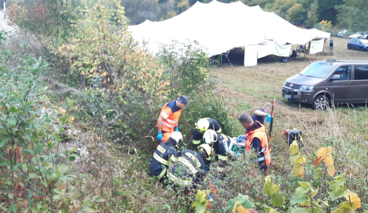U Kájova srazil vlak muže, který se pohyboval v kolejišti