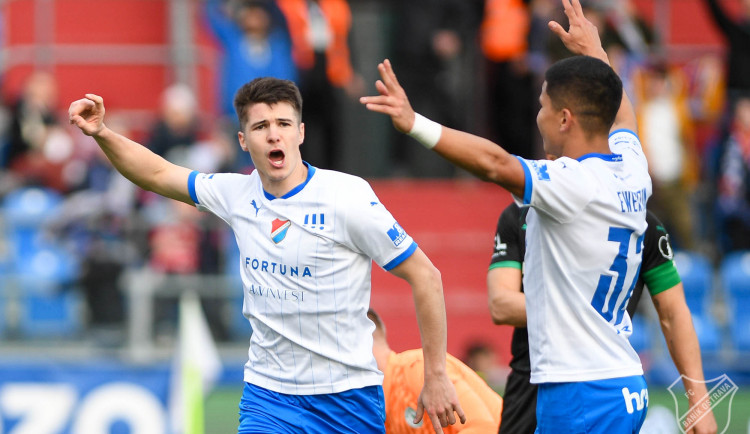 Fotbalisté Bohemians navzdory oslabení vybojovali v Ostravě remízu 1:1