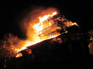 Před 10 lety vyhořela chata Libušín, horská perla od Dušana Jurkoviče.