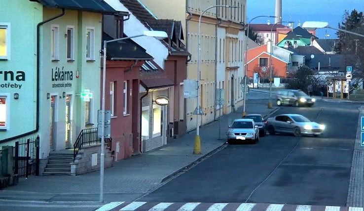 Řidič v Litovli ujel z místa nehody. Policie ho našla během hodiny