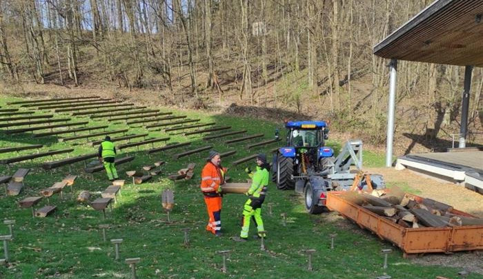 Frenštát pod Radhoštěm opraví hlediště přírodního amfiteátru na Horečkách.