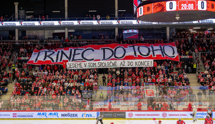 Třinec porazil Pardubice 4:1, vyrovnal ve finále na 3:3, rozhodne sedmý zápas