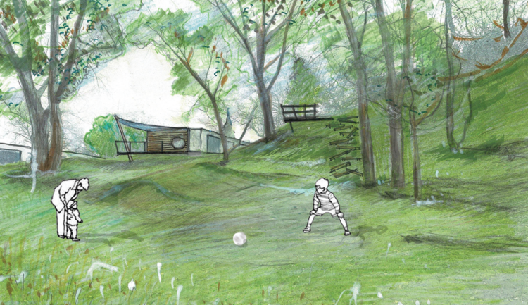 Z vizualizace parko Komenda.