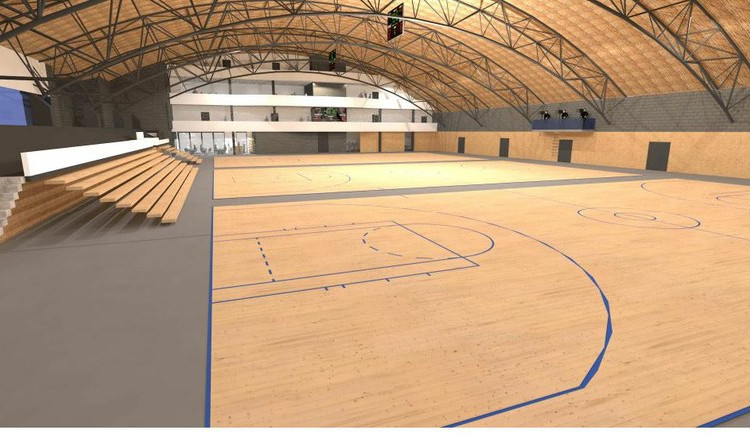 Na Dubině se za 153 milionů korun opraví hala, kde mají zázemí florbalisté.