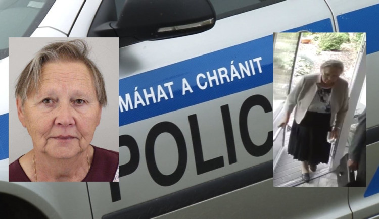 Seniorka se nevrátila domů, od pondělí ji hledá policie. Nepotkali jste ji?
