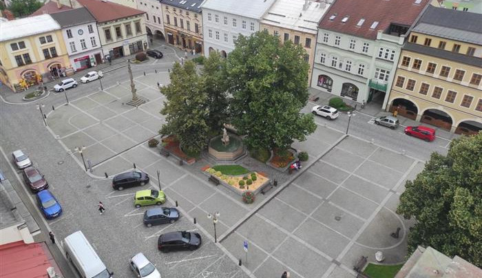 Ve Frenštátě pod Radhoštěm začne revitalizace náměstí Míru a Kostelní ulice, potrvá do konce srpna