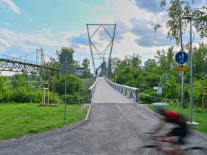 V Moravskoslezském kraji vznikají další cyklostezky, kraj na ně přispívá