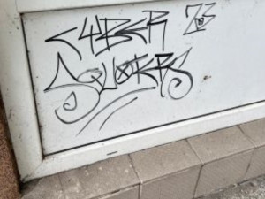 Vandal z Karviné během tří měsíců poničil devět budov. Fasády posprejoval a popsal nesmazatelnými fixy