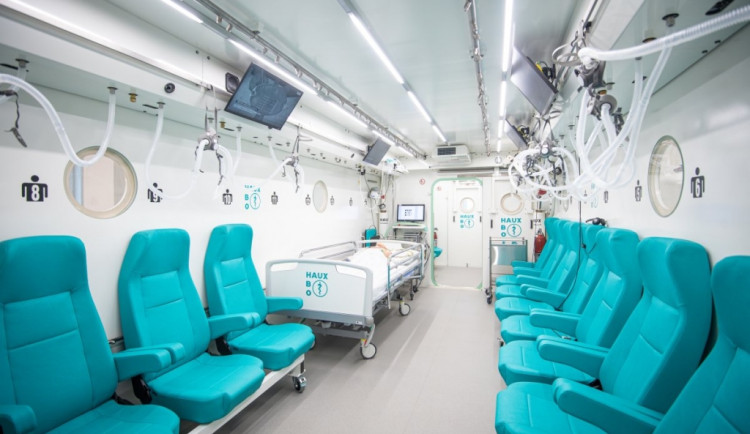 Potápění nanečisto si nově mohou zájemci vyzkoušet v ostravském centru hyperbarické medicíny