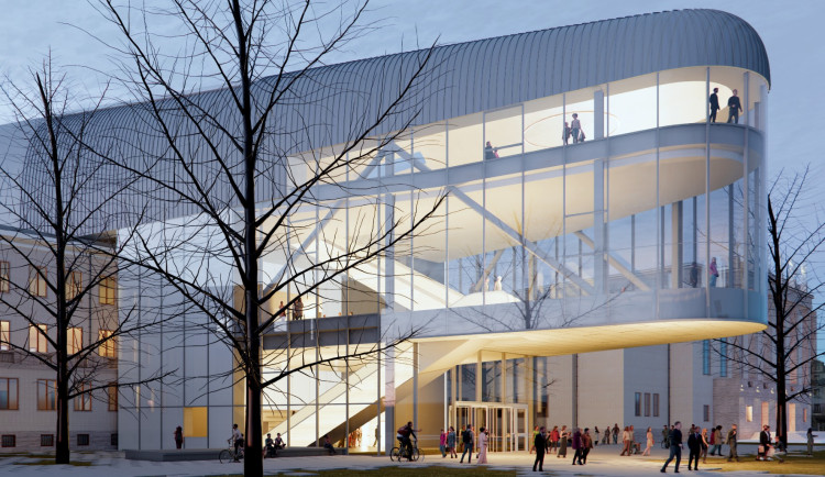 VIZUALIZACE: V Ostravě dnes začne výstavba koncertního sálu, hotový má být v roce 2027
