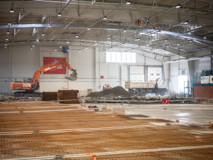 Porubský zimní stadion prochází velkou rekonstrukcí. Skončit má na podzim