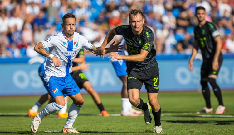 Fotbalisté Ostravy porazili doma Jablonec 1:0, rozhodl střídající Ewerton.