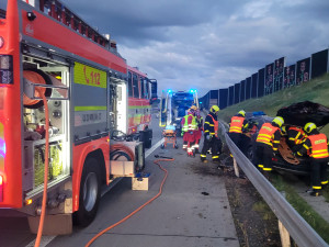 Ranní nehoda na Novojičínsku uzavřela provoz na dálnici D48