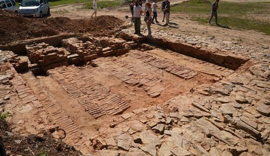 Archeologové našli v Bruntále cihlářskou pec, bude součástí nové čtvrti.