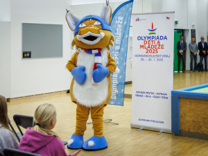 Maskot Olympiády dětí a mládeže hledá jméno. Sportovní akce se na severní Moravu vrátí po třinácti letech