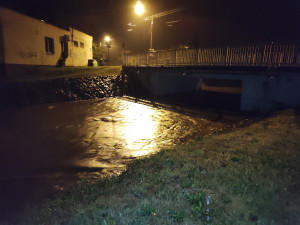 Porubka a Polančice na Ostravsku i Stružka na Karvinsku hlásí třetí povodňový stupeň