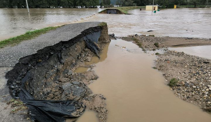 Oprava protržené hráze v opavské části Palhanec začne v nejbližších dnech