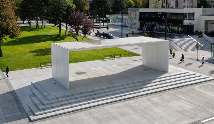 Kopřivnice stále hledá název pro nové centrum. Od rozsáhlé rekonstrukce uběhl už rok