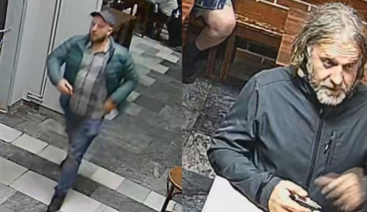 VIDEO: Do restaurace přišli na rychlou limonádu a odešli s cizí peněženkou. Policie hledá dva obratné zloděje