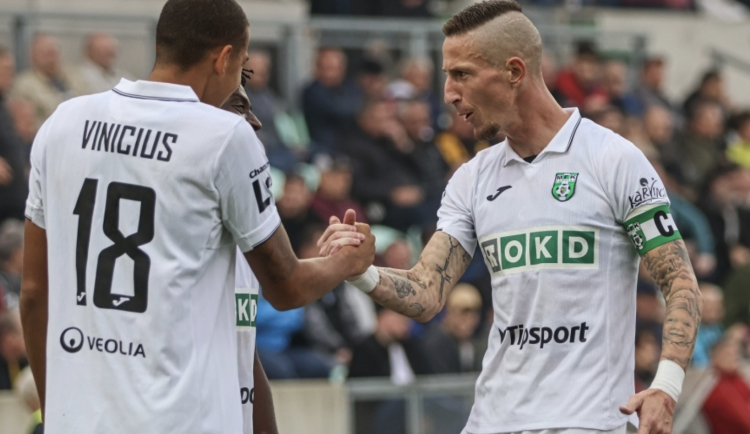 Fotbalisté Mladé Boleslavi remizovali 1:1 s Karvinou, Vydra opět nedal penaltu.