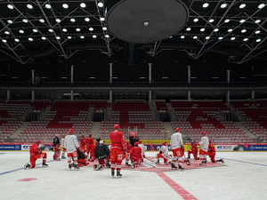 Sparta remizovala v Třinci a postoupila do čtvrtfinále hokejové Ligy mistrů