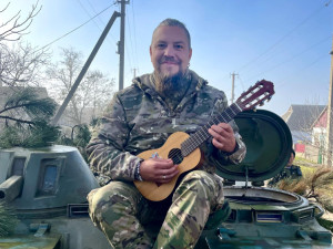 Nikdy se veteránů neptejte, kolik lidí zabili, říká Andrij Žolob z centra pro vojenské veterány ve Lvově