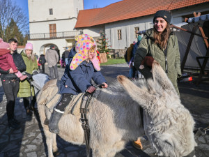 FOTO: Vánoce v Ostravě baví. Lidé navštěvují hrad i světelná městečka