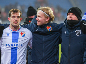 Fotbalisté Ostravy porazili doma Olomouc 1:0, jediný gól dal Buchta