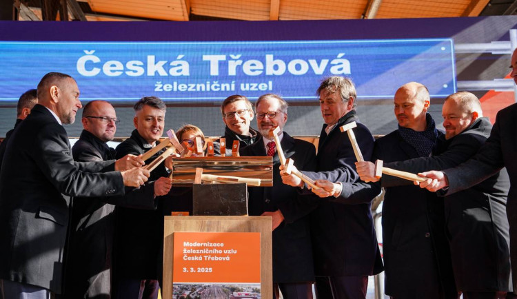 Byla zahájena rozsáhlá modernizace železničního uzlu Česká Třebová za 19,5 miliardy korun