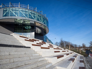 Na břeh Ostravice se vrátí stroje, v Ostravě začne další část úprav pod City Campusem