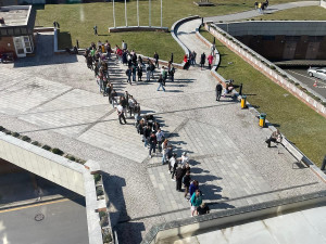 O zápis do registru dárců kostní dřeně byl v Praze obrovský zájem