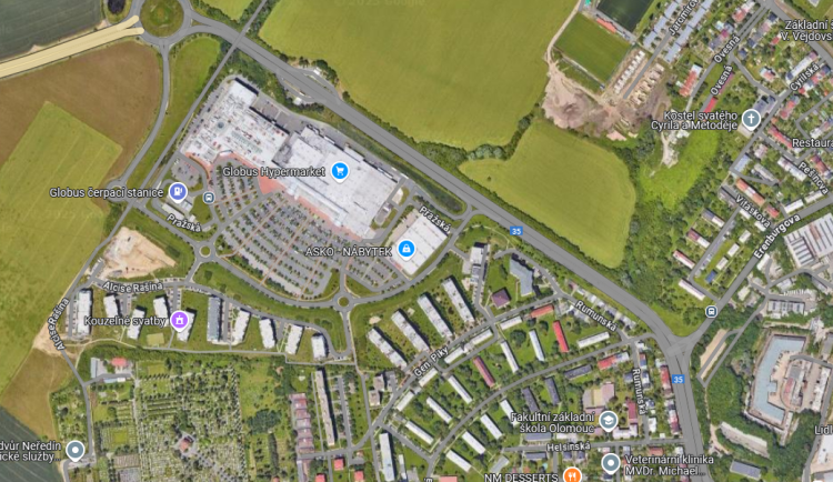 Ke Globusu rychleji. Výpadovku v Olomouci přetne nová křižovatka pro obří bytový projekt