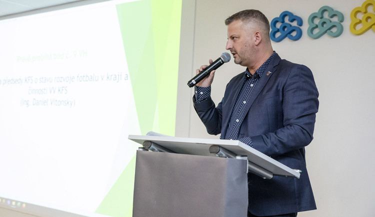 Podporu klubů s mládeží chceme ještě navýšit, říká předseda krajského fotbalového svazu Vitonský