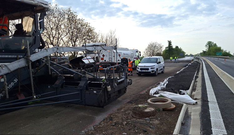 Oprava rušné D35 mezi Olomoucí a Mohelnicí vstupuje do druhé etapy