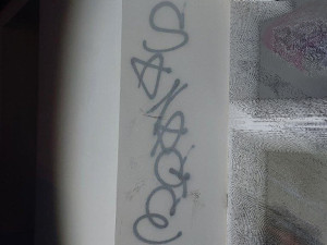 Dvojici sprejerů sledovala při jejich akci přes kamerový systém městská policie