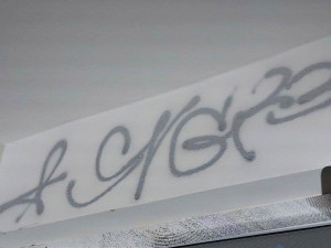 Dvojici sprejerů sledovala při jejich akci přes kamerový systém městská policie