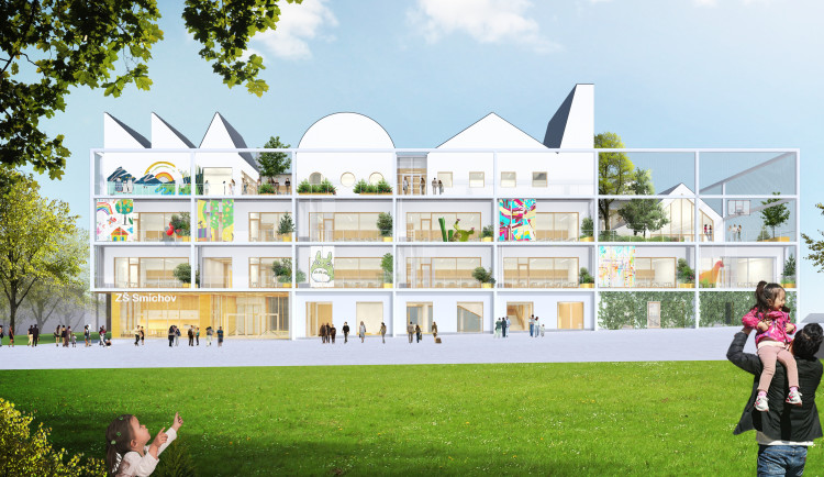 Praha 5 chce, aby novou školu ve Smíchov City postavilo hlavní město