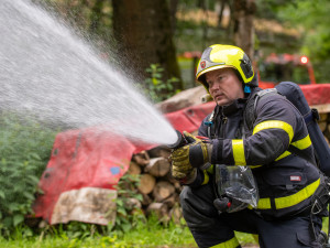 Exploze náklaďáku s výbušninami se stala tématem pro náročné cvičení hasičů