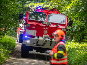 Exploze náklaďáku s výbušninami se stala tématem pro náročné cvičení hasičů