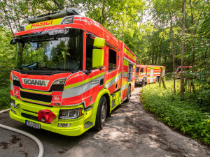 Exploze náklaďáku s výbušninami se stala tématem pro náročné cvičení hasičů