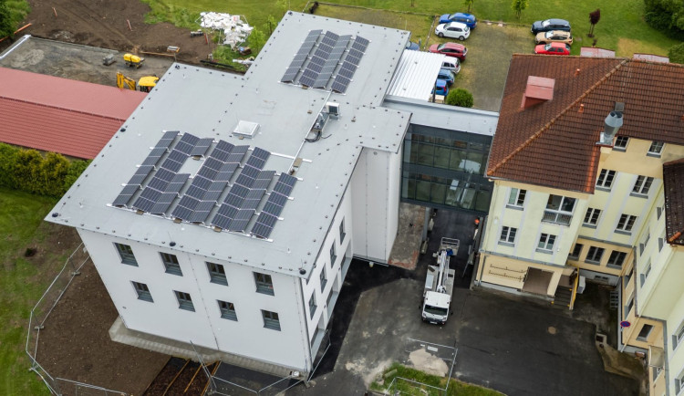 Horažďovická nemocnice otvírá nový pavilon na rehabilitaci a zázemí pro personál