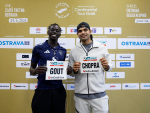 Zlatá tretra je vyprodaná. Chopra a Gout se těší na diváckou kulisu v Ostravě