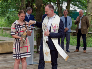 FOTO: Relax v Ostravě i pro děti. Podívejte se na nové místo s mokřady a tůněmi