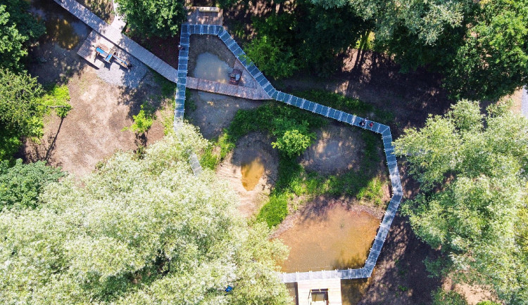 Relax v Ostravě i pro děti. Podívejte se na nové místo s mokřady a tůněmi