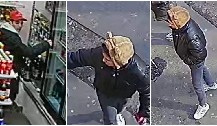 Zloděj přepadl dva chlapce a vyhrožoval jim, policisté teď hledají mladíka a dívku v čepici s oušky