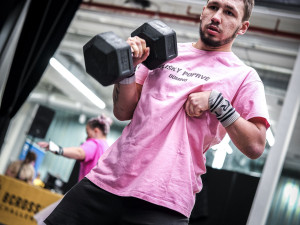 I s handicapem se kvalifikovalna světové Crossfit games.