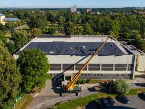 Házenkářská hala STaRS v Karviné se opravuje, renovace bude stát sedm milionů